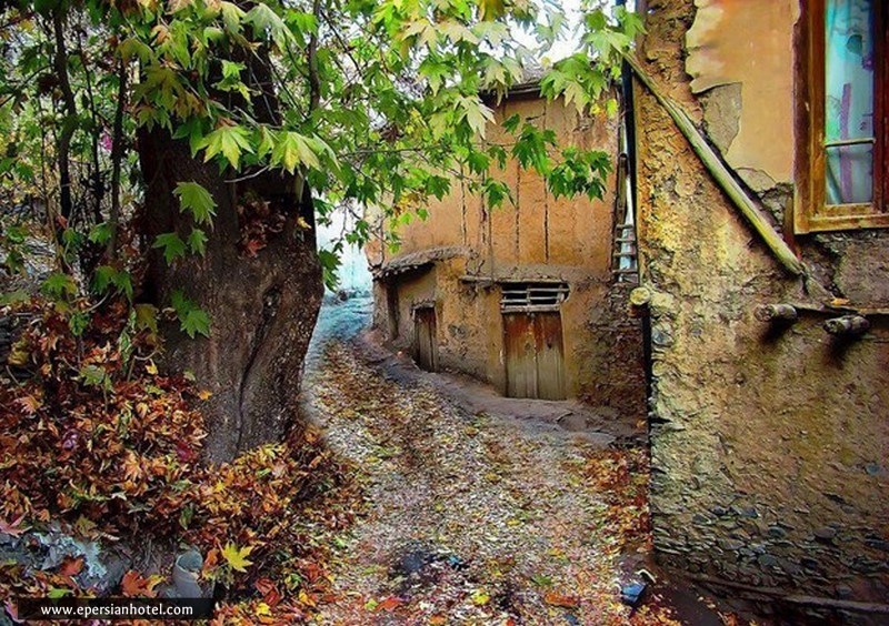 خانه های روستای جیغ مشهد